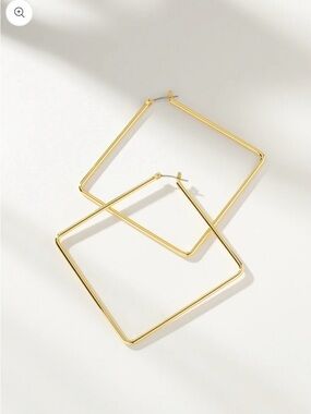 Uncommon James Girl Boss earrings LARGE GOLD